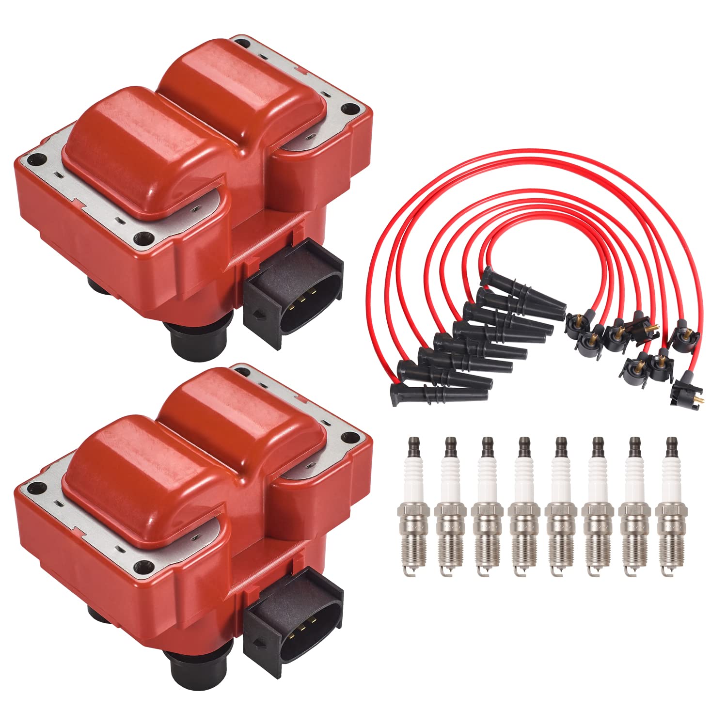 Amazon.com: ENA Set of 2 Energy Ignition Coil with 8 Platinum